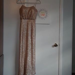 Sorella Vita rose gold sequin size 8